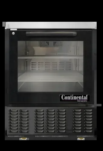 Continental Refrigerator UCF24SNGD-B 240‘‘ Section Undercounter Freezer with and Compressor
