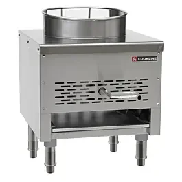 Cookline SP-1WS Commercial 13″ Liquid Propane Wok Range – 95,000 BTU