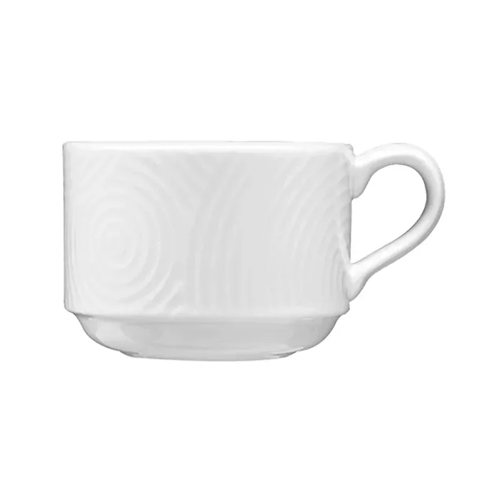 Corby Hall 048 0191 Ecos 8 ounce Stackable Cup – 12 / CS