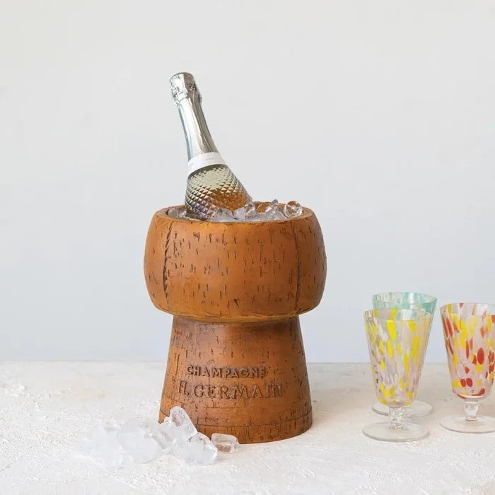Cork Shaped Ice Bucket