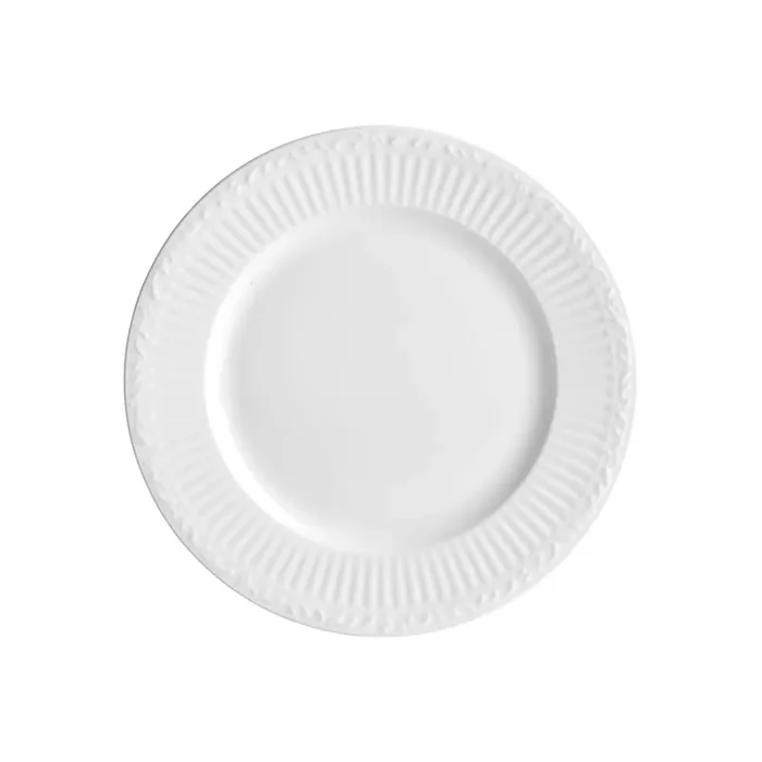 Countryside White Bone China Salad Plate