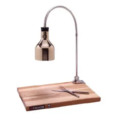 Cres Cor IFW-61-GL-10PB Polished Brass Flexible Arm Carving Station