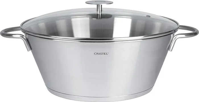 Cristel 3-Ply Stainless Steel – 13.5″ Preserve Pan