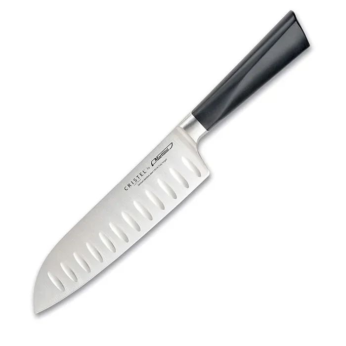 CRISTEL 7″ Hollow Edge Santoku Knife
