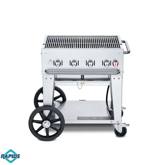 Crown Verity MCB-30LP Commercial Portable Outdoor Gas Charbroiler
