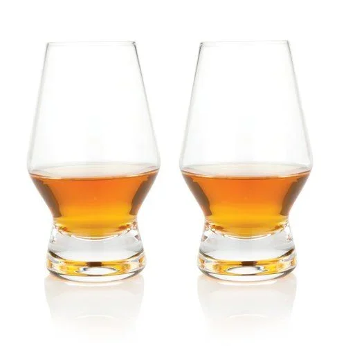Crystal Scotch Glass, set of 2