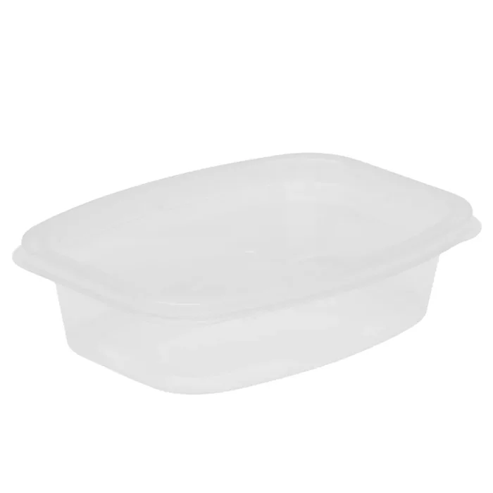 Cube Packaging DR-508-CB Translucent 8 Oz. Container – 400 / CS