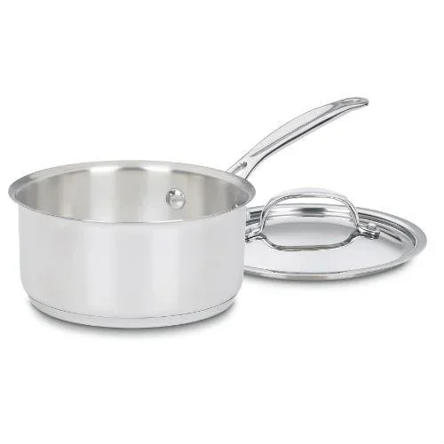 Cuisinart Chef’s Classic Stainless 1 qt. Saucepan w/ Cover