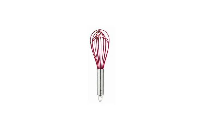 Cuisipro 10 Inch Silicone Red Balloon Whisk