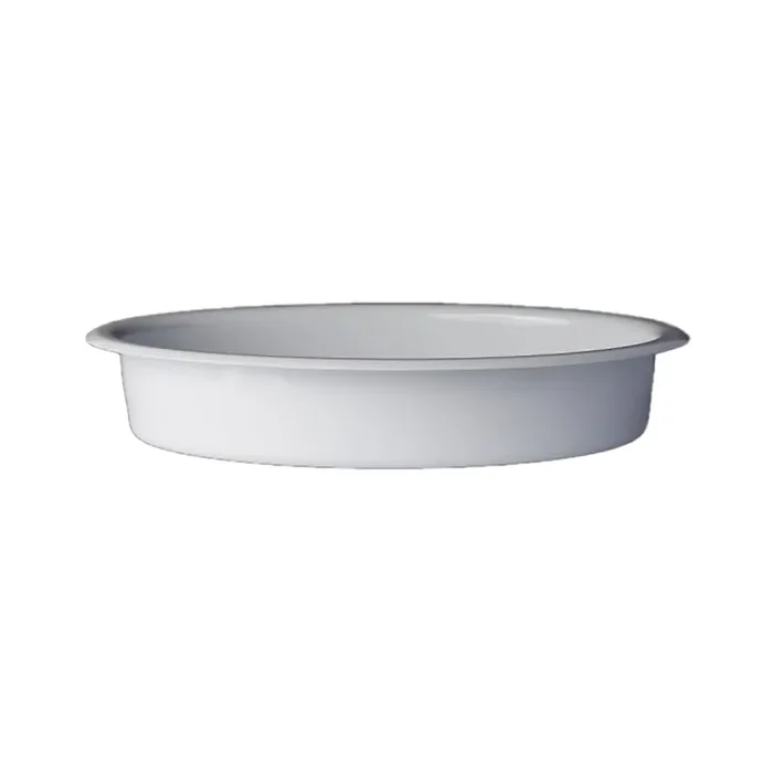 D.W. Haber DW02145NWT White 5 quart Oval Food Pan