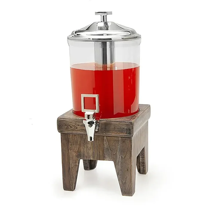 D.W Haber DW07JLWDAG Ash Gray 7 Quart Dispenser/Juicer with Ice Tube