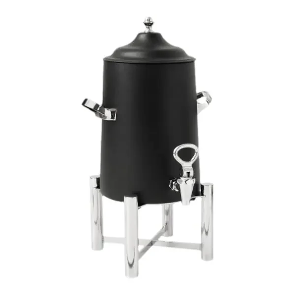 D.W. Haber DW43WBKSS Tempo Black 3 gallon Urn