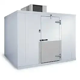 Dade Engineering 6‘ X 10‘ Self-Contained Outdoor Walk-in Freezer Box With Floor
