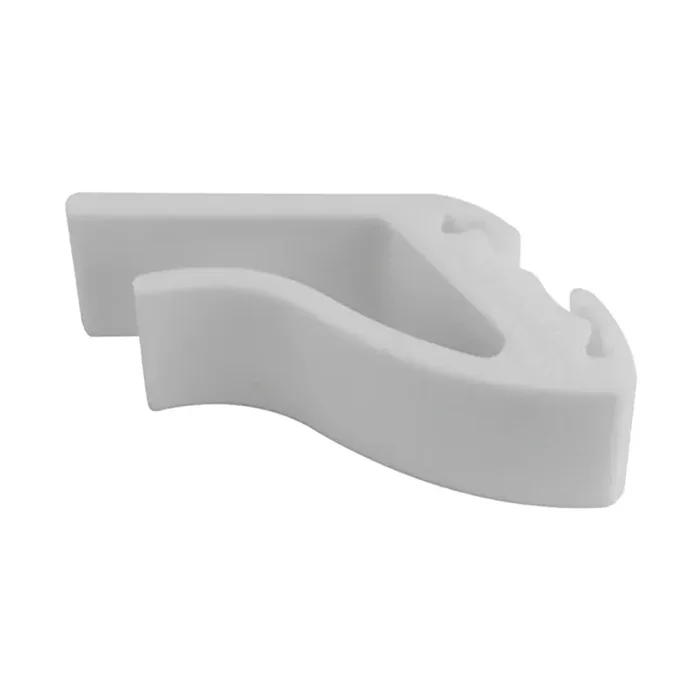 Dalebrook TK61 White Shelf Clip 2″ Card Holder – 10 / PK