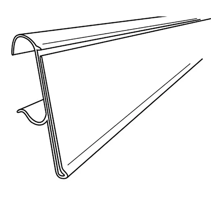 Darling Foodservice 29.5″L x 1.25″H Data Strip for Wire