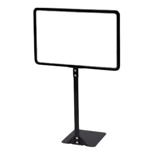 Darling Foodservice 7 x 11″ Flat Stem Sign Holder W/ 10″ Stem