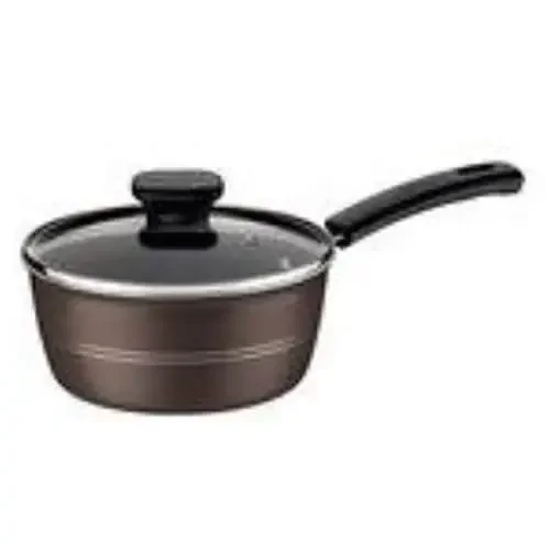 Darling Foodservice Aluminim Non-Stick 2 Quart Sauce Pan with Lid