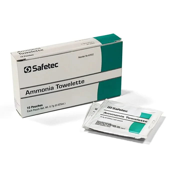 Darling Foodservice Ammonia Inhalant Wipes – 10 / BX