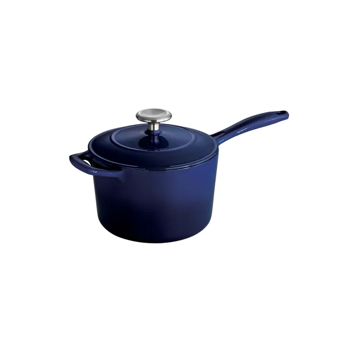 Darling Foodservice Coated Cast Iron 2.5 quart Sauce Pan
