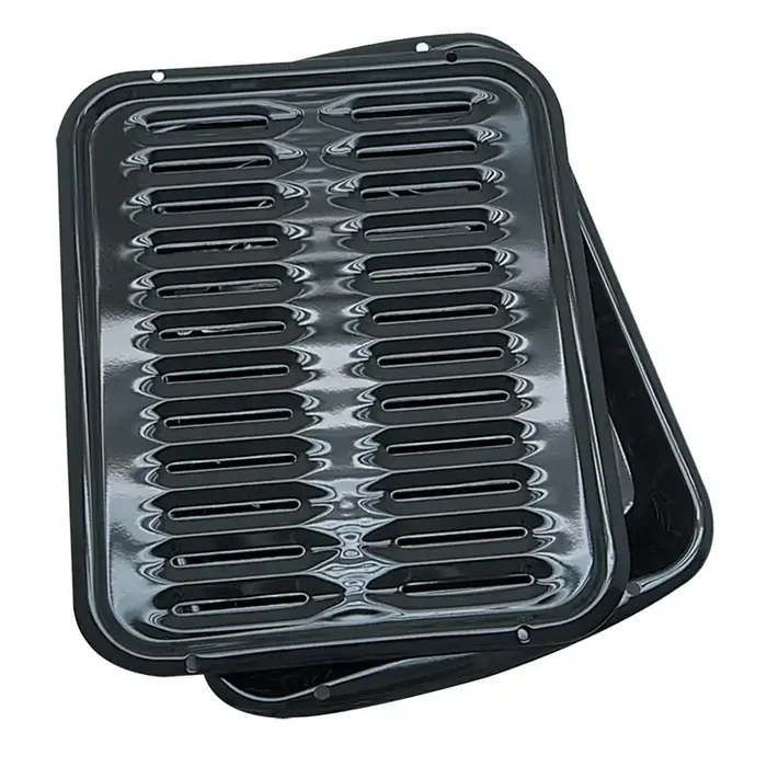 Darling Foodservice Nonstick 16 x 12.75″ Broiler Pan
