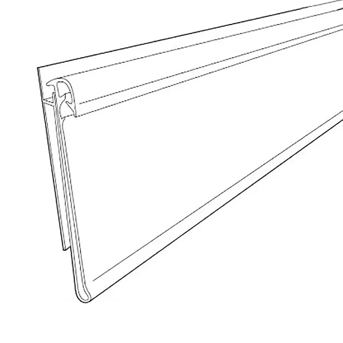 Darling Foodservice Wht/Clr 35.63″ Data Strip – 100 / CS