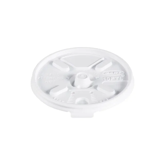 Dart 10FTL White Lift N Lock Lid for EPS Cups – 1000 / CS