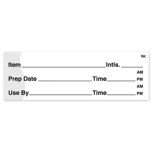 DayMark 114279 ReMark™ White 2 x 4 Use By Tape