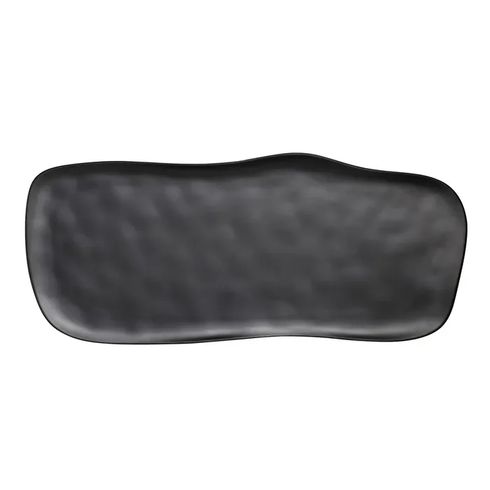 Delfin 7000DD009 Marisol Black 27 x 12 x 1/2 Sandwich Platter – 6 / CS