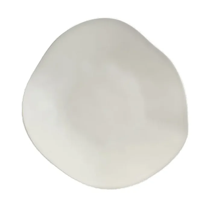 Delfin 7002DD006 Marisol Sand Shell 15.5″ x 15″ Fruit Platter – 6 / CS