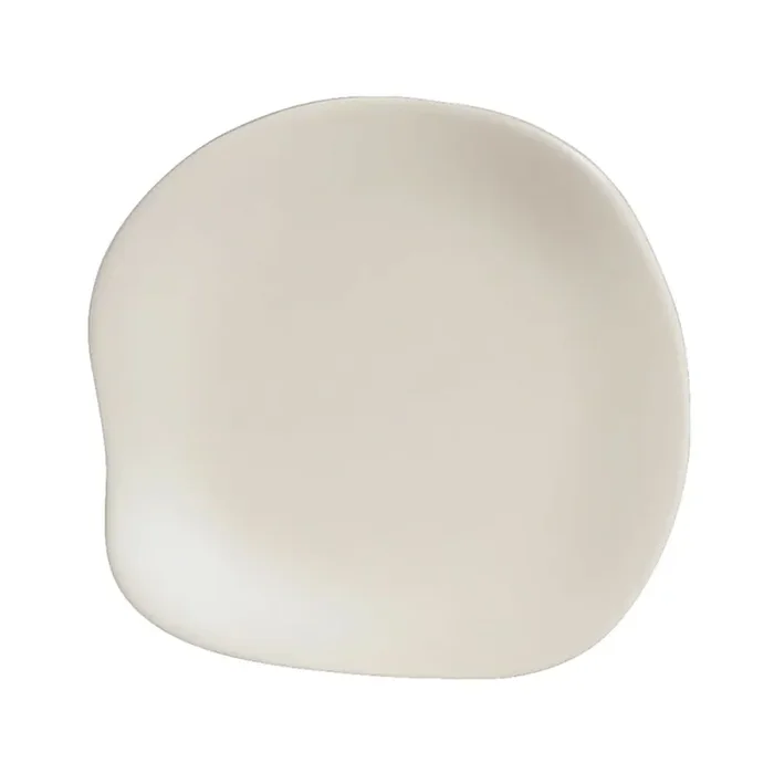 Delfin 7002DD027 Sand Shell 5-1/2″ Melamine B&B Plate – 12 / CS