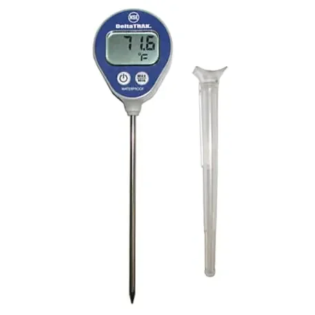 DeltaTrak® 11050 FlashCheck® Waterproof Digital Thermometer