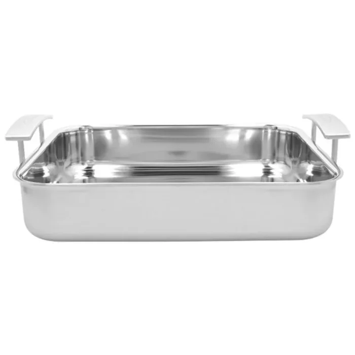 Demeyere Industry5 Stainless Steel 5-Ply 12.5 x 10.4 Roasting Pan