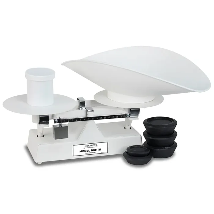 Detecto® 1001TB Baked Enamel 16 Lb. Baker Dough Scale with Scoop