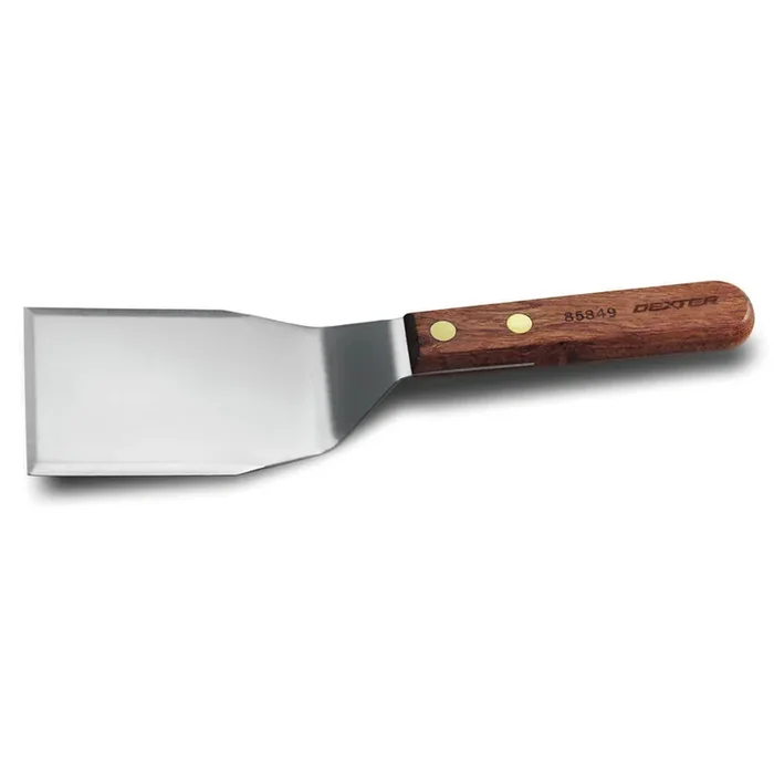 Dexter Russell 85849 Wood Handle 4 x 3″ Hamburger Turner
