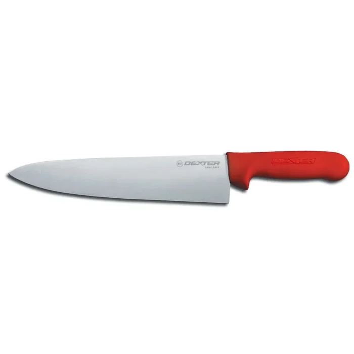 Dexter Russell S145-8R-PCP Sani-Safe Red Handle 8″ Cook‘s Knife