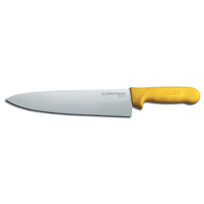 Dexter Russell S145-8Y-PCP Sani-Safe Yellow Handle 8″ Cooks Knife