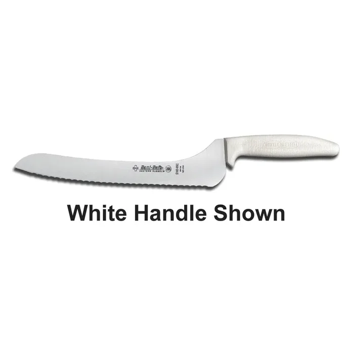 Dexter Russell S163-9SCR-PCP Red-Handle 9″ Scalloped Offset Knife