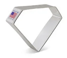 Diamond Shaped Cookie Cutter