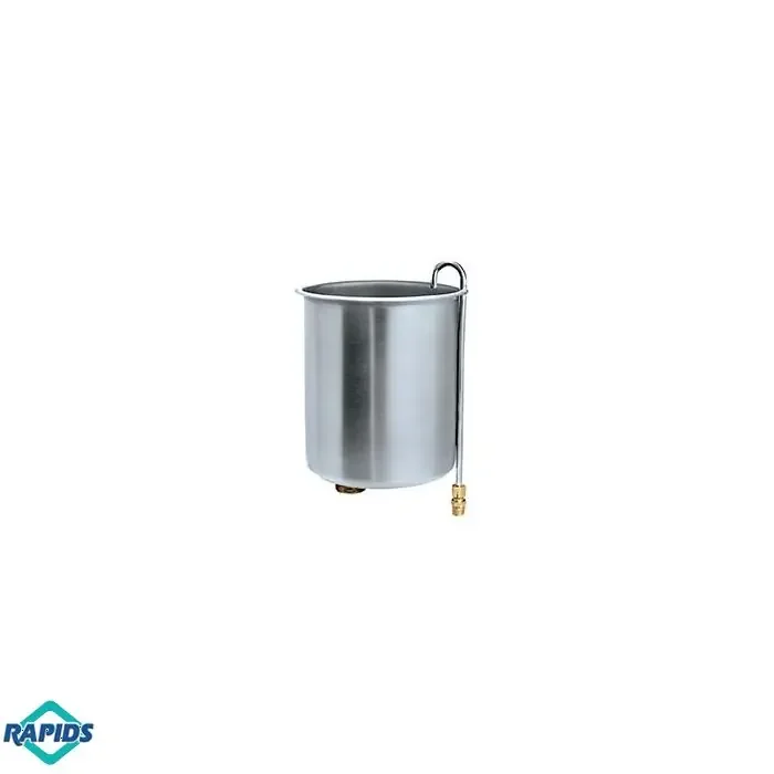 Dipwell 6″ Round Dipper Well Sink – Ice Cream Scoop Rinser