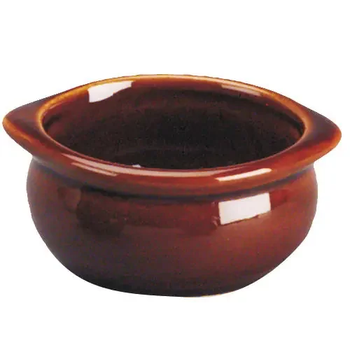 Diversified Ceramics DCI12BLB Brown 10 Oz. Onion Soup Bowl 24 / CS