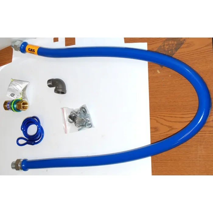 Dormont 1675BPQ60RDC 3/4″ x 60″ Gas Hose Kit With Quick Disconnect