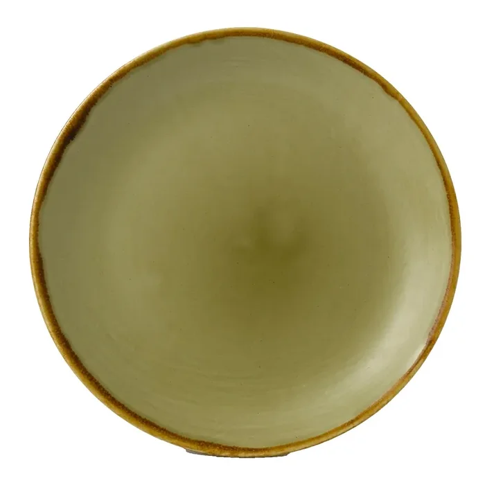 Dudson HG165 Harvest Green 6-1/2″ Plate – 12 / CS