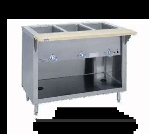 Duke E-2-CBSS Electric Hot Food Serving Counter with Controls,