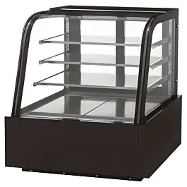 Dukers DDM48R-CB 48″ Refrigerated Curved Glass Bakery Display Case