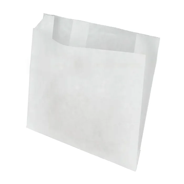 Durable Packaging BF0545 White 5 x 1.5 x 4.5″ Fry Bag – 2000 / CS