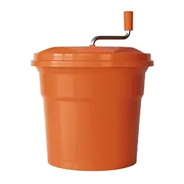 Dynamic E001 13″ Manual SD99 Salad Spinner – 10 Liter Capacity