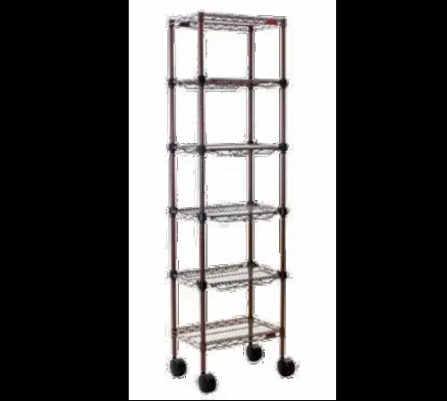 Eagle MC1422-63-5BL Aisle Merchandising Cart