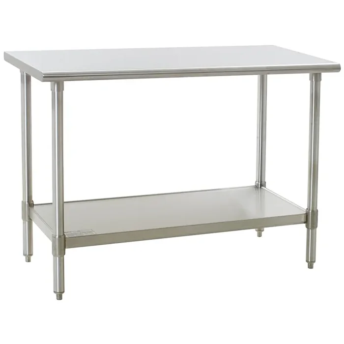 Eagle® Foodservice T2448B-1X S/S Top 24 x 48″ Work Table