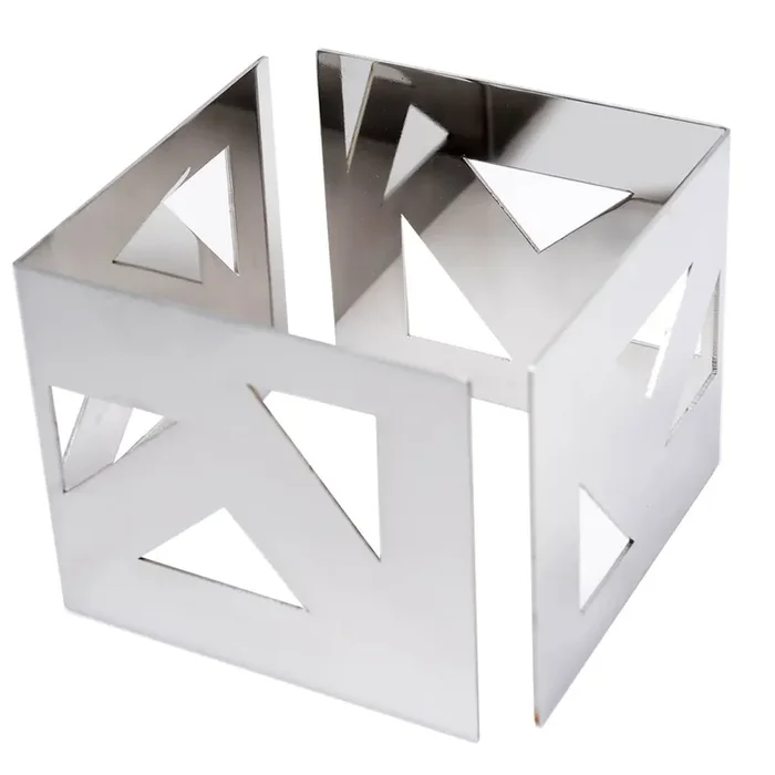 Eastern Tabletop 1721L LeXus 5″ Stainless L Shape Riser – 2 / ST