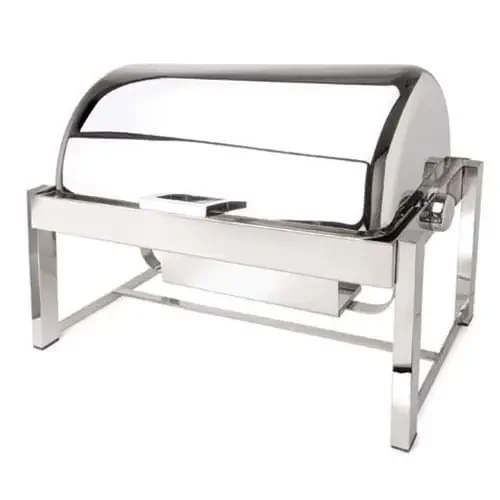 Eastern Tabletop 3144 Pillard P2 8 Quart Rectangular Chafing Dish